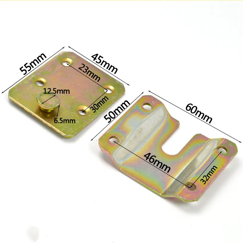 2 комплекта металлические невидимые петли крючки изголовье дисплей настенная