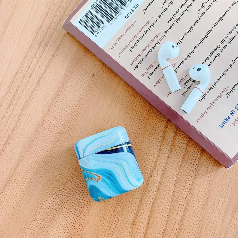 Мраморный чехол для Honor Fly pods Pro Чехол милый силиконовый наушник чехол для huawei FreeBuds 2 Pro Honor Flypods чехол кольцо ремень - Цвет: 733F