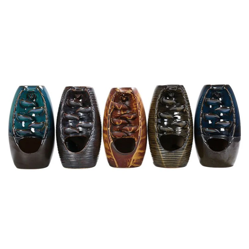 Бесплатная доставка 10 шт. подставка для благовоний с изображением гор и реки