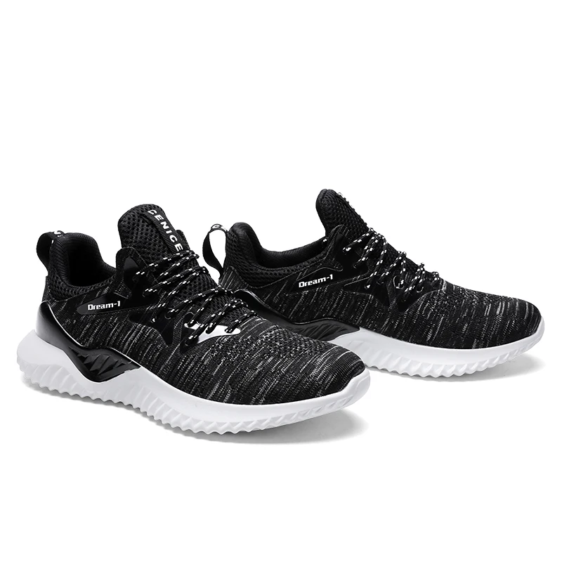 Кроссовки мужские сетчатые повседневная обувь для ходьбы и вождения плоская