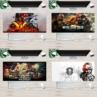 metal gear solid game mousepad animation gaming mousemat l large gamer soft keyboard pc desk mat takuo computer tablet mousepads