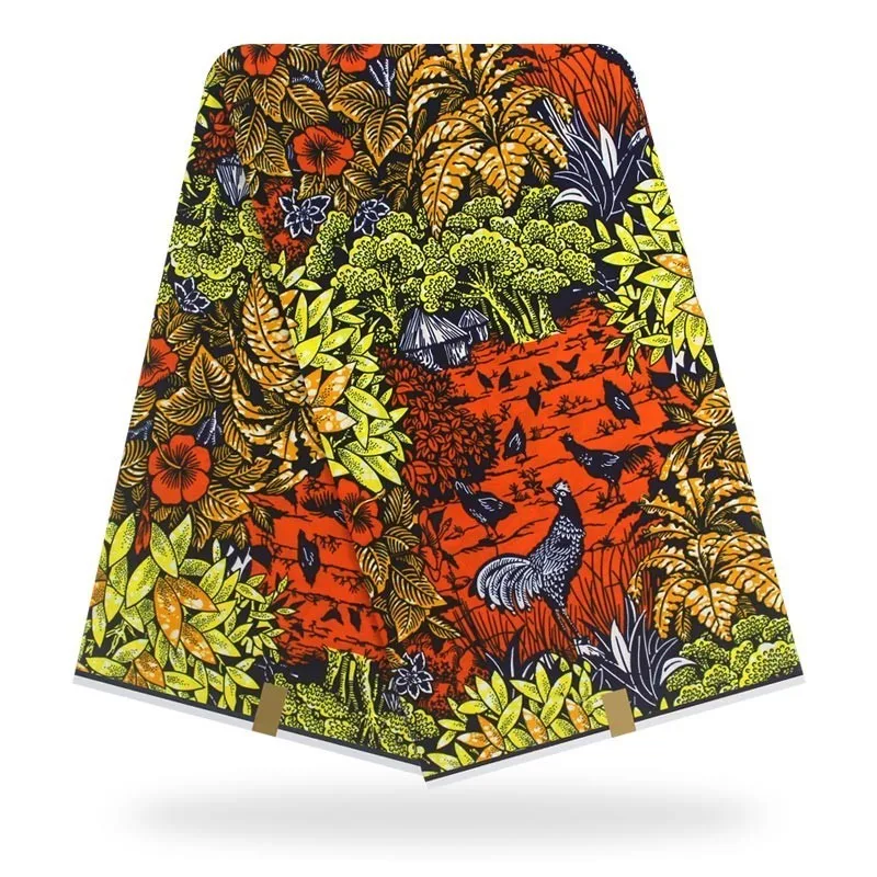 

African Wax Print Fabric Wax Veritable pagne Wax Fabric Veritable pagne Veritable Wax Hot African Ankara Fabric For Dresses