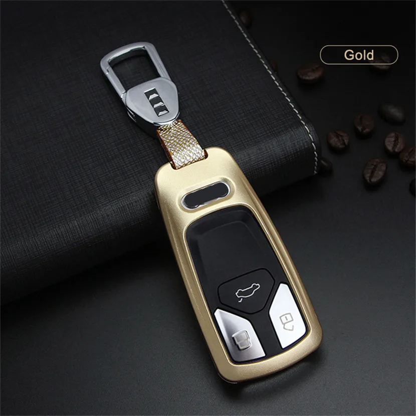 Брелок для автомобильных ключей чехол с брелок Audi A4 A5 Q5 Q7 TT A4L A6L S6 A7 A8L A1 A3 A6 A8 Quattro Q3