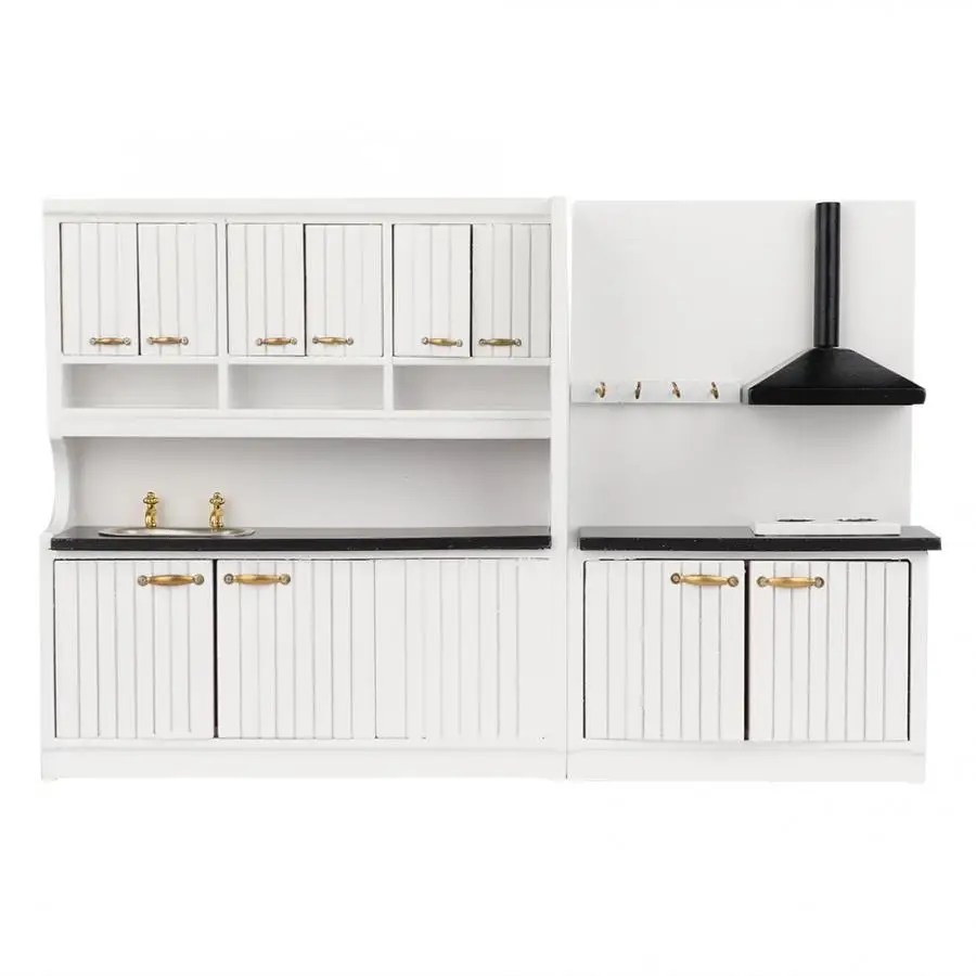 Миниатюрный Кукольный домик аксессуары для кухни набор кухонной платформы