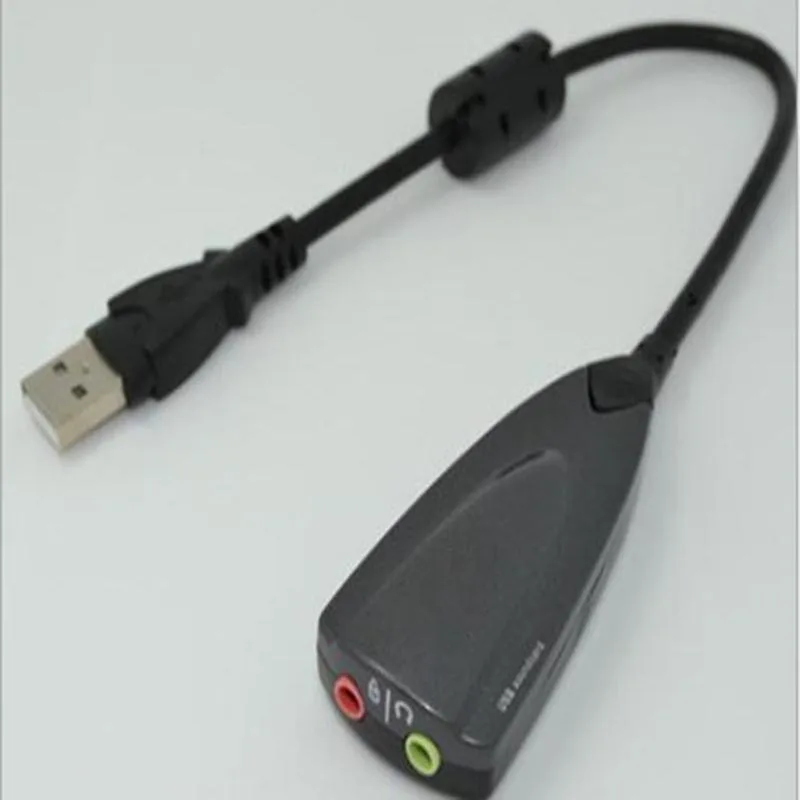 Антимагнитная внешняя звуковая карта USB 7 1 адаптер 5HV2 3D Аудио гарнитура микрофон 3