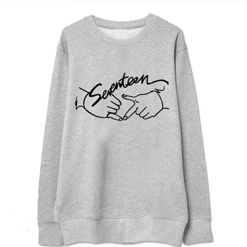Finger Hand Hoodies Sweatshirts EuropeTops 2022 Women Casual Kawaii Harajuku Kpop Sweat Punk For Girls Clothing Korean