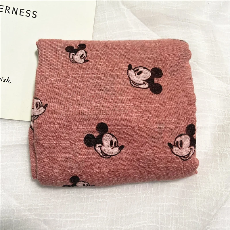 Детский шарф высокого качества шарфы из мультфильмов Диснея осенне зимний