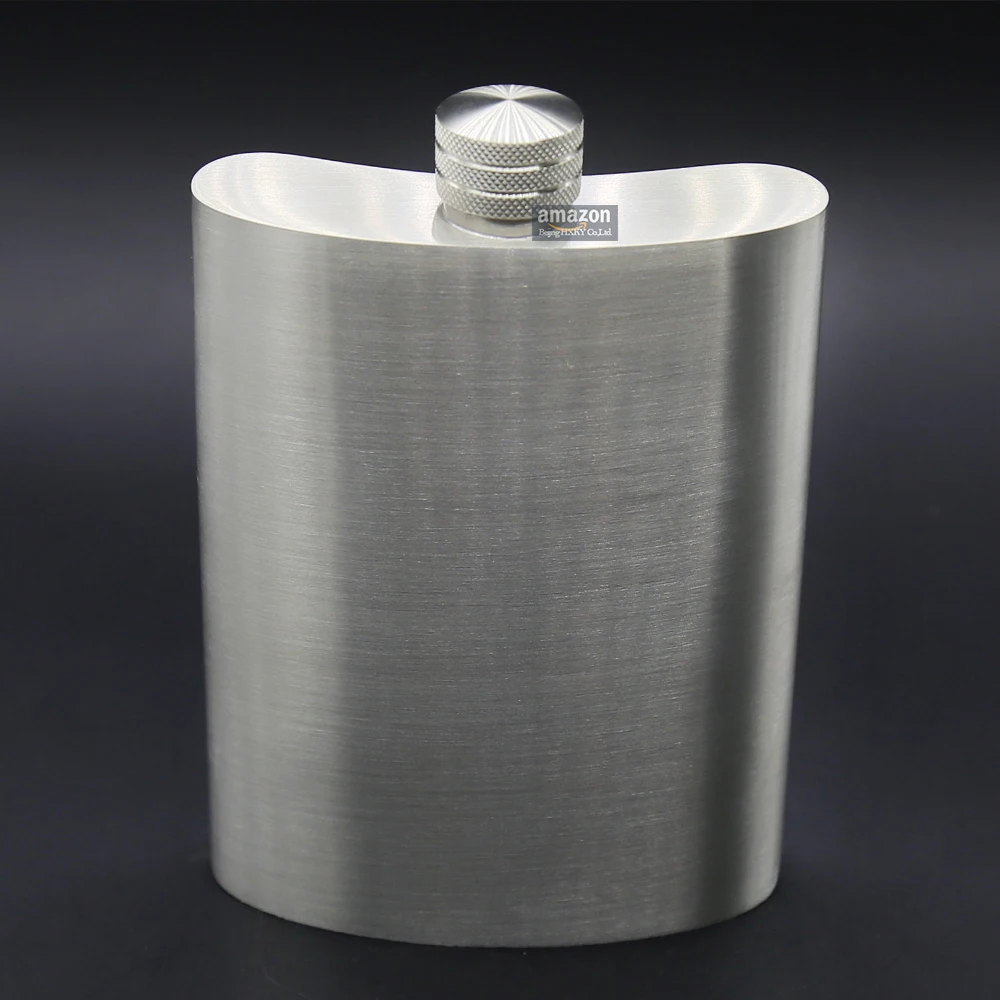

Oriental Pewter - Pewter Flask- Tin Hip Flask & Funnel Set Tin 97% Lead-Free Handmade in Thailand WF1B 8oz/240ml (Approx.)