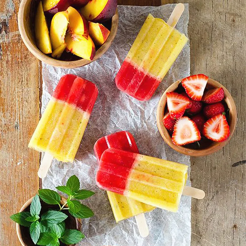 Палочки для мороженого из натурального дерева длина 100*1 см 50/11 4 шт.|Палочки