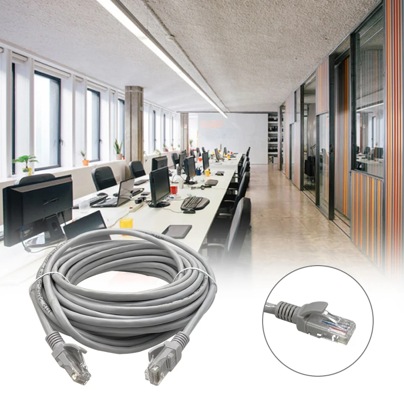 Интернет-сеть LAN 5 м 10 15 20 RJ45 Ethernet-кабель шнур для CAT5E IP-камеры компьютера ноутбука |