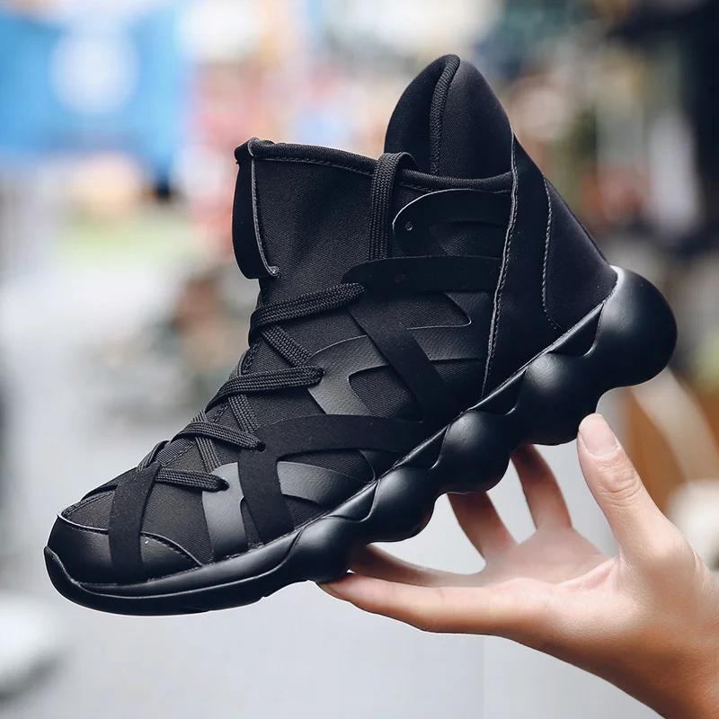 

Spring Casual Shoes Mens Causal Shoes Fashion Men Casual 2020 For Sapato Man Sport Men's Sports Solid White Knitting Black