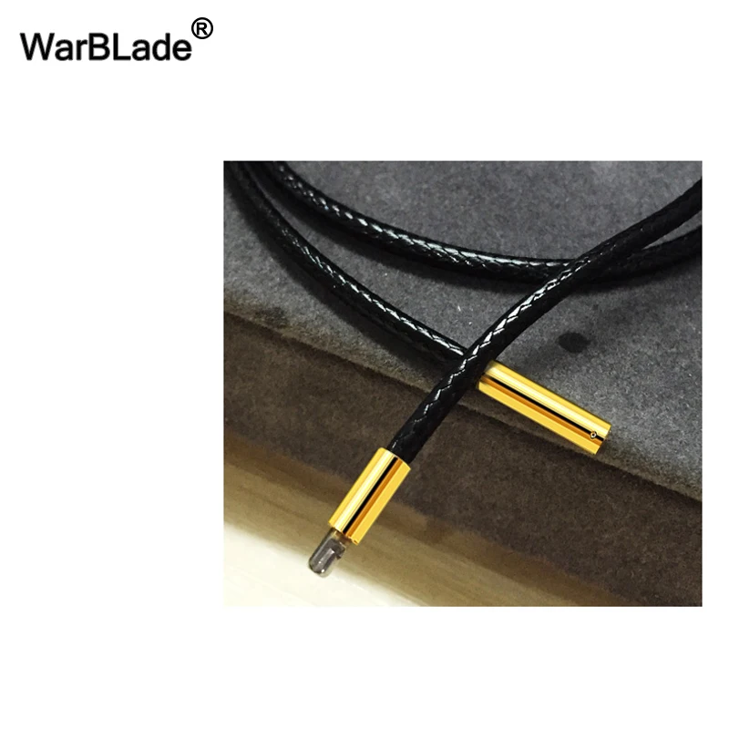 Ожерелье из кожаного шнура 1/1 5/2/3 мм шнур Вощеная Веревка кружевная цепь с