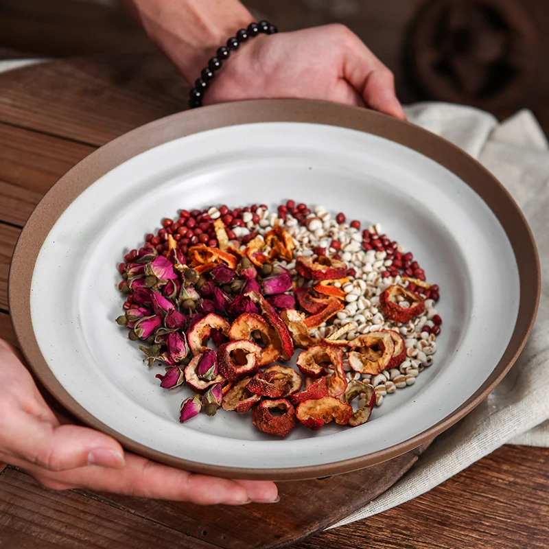 FANCERTY Ретро японская домашняя тарелка для супа салата пасты креативная