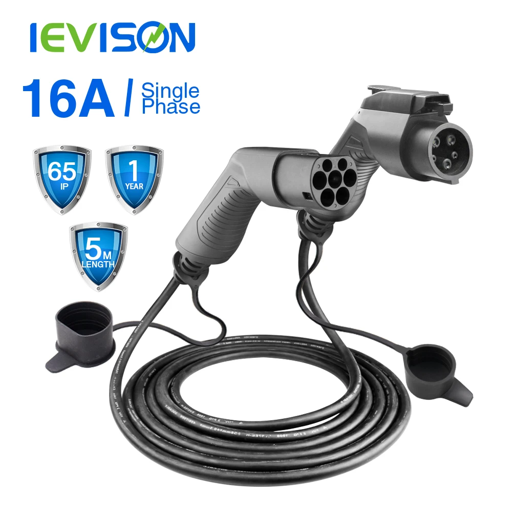 EV зарядный кабель 16 А кВт для электрической автомобильной зарядной станции EVSE