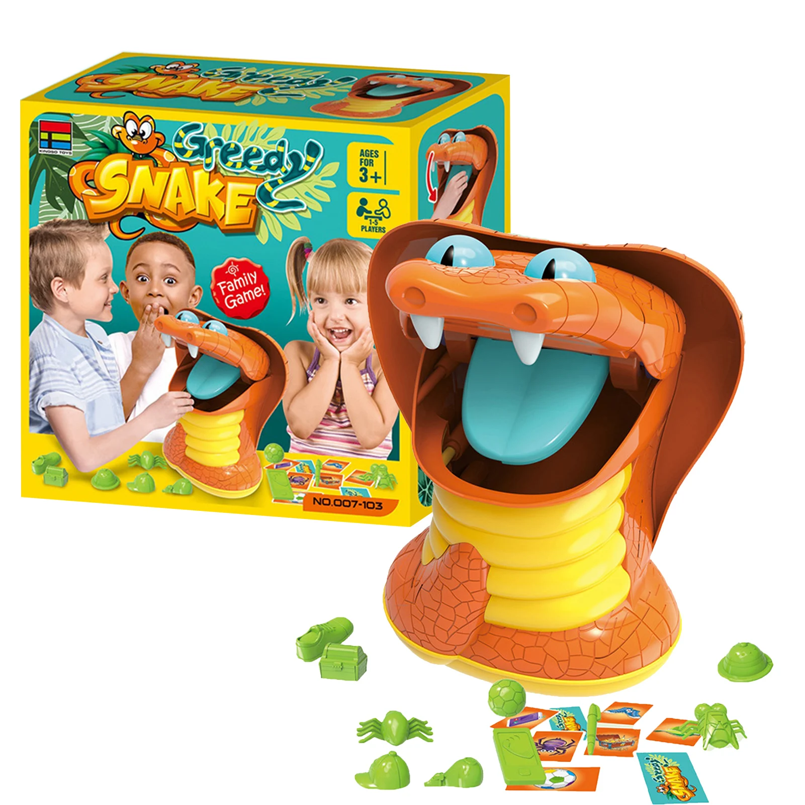 

Do Not Wake The Snake Fun Game Toy Educational Finger Biting Toy
