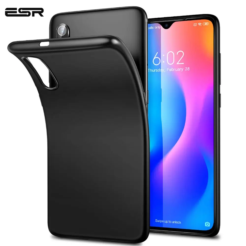 

ESR Phone Case for Xiaomi Redmi K20 Pro/Mi 9/Note 8 Pro Hard Smooth PC Shockproof Full Protective Matte Black Lite Weight Case
