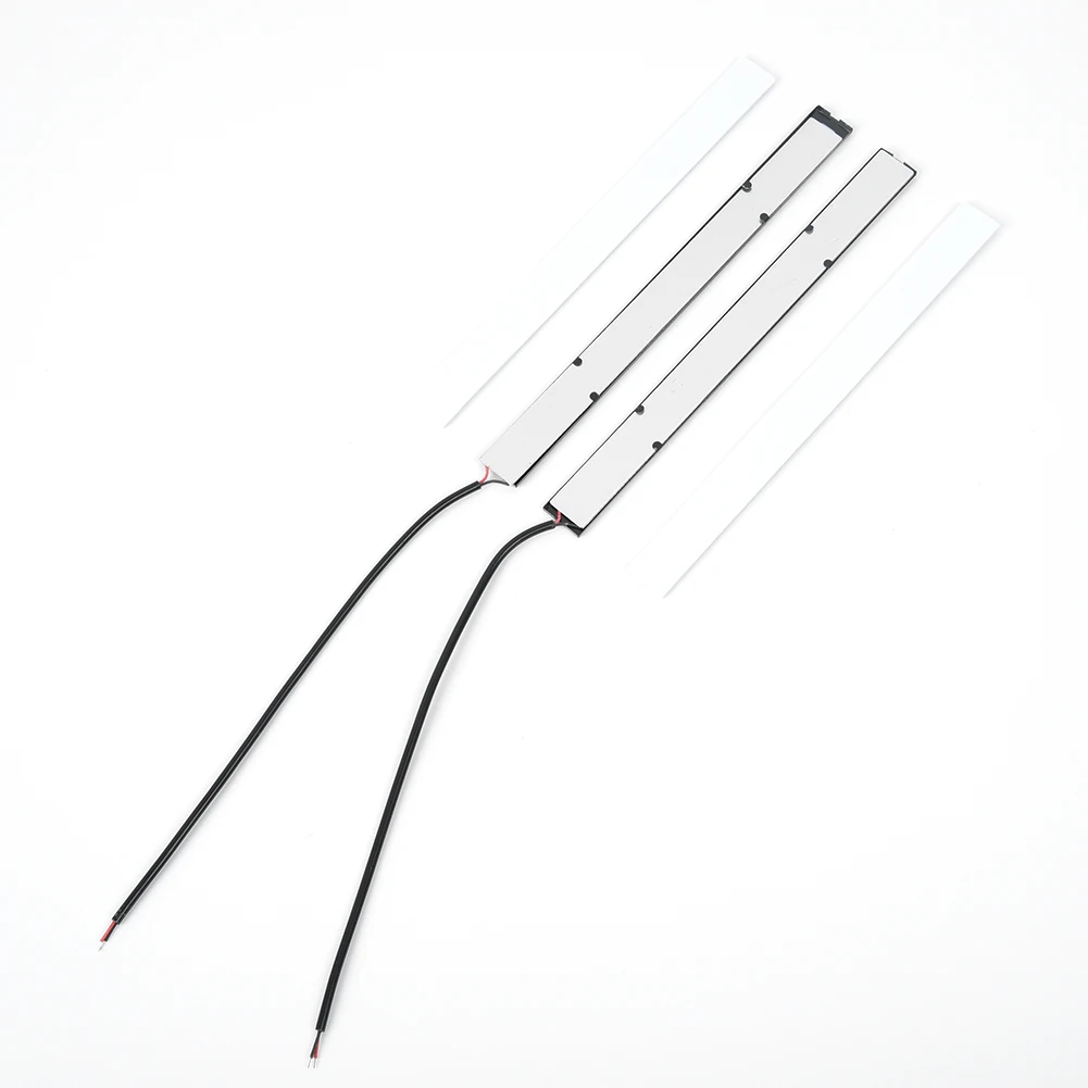

Set Car LED Lights Accessories Replacement Luminous 17cm Strip RED Driving