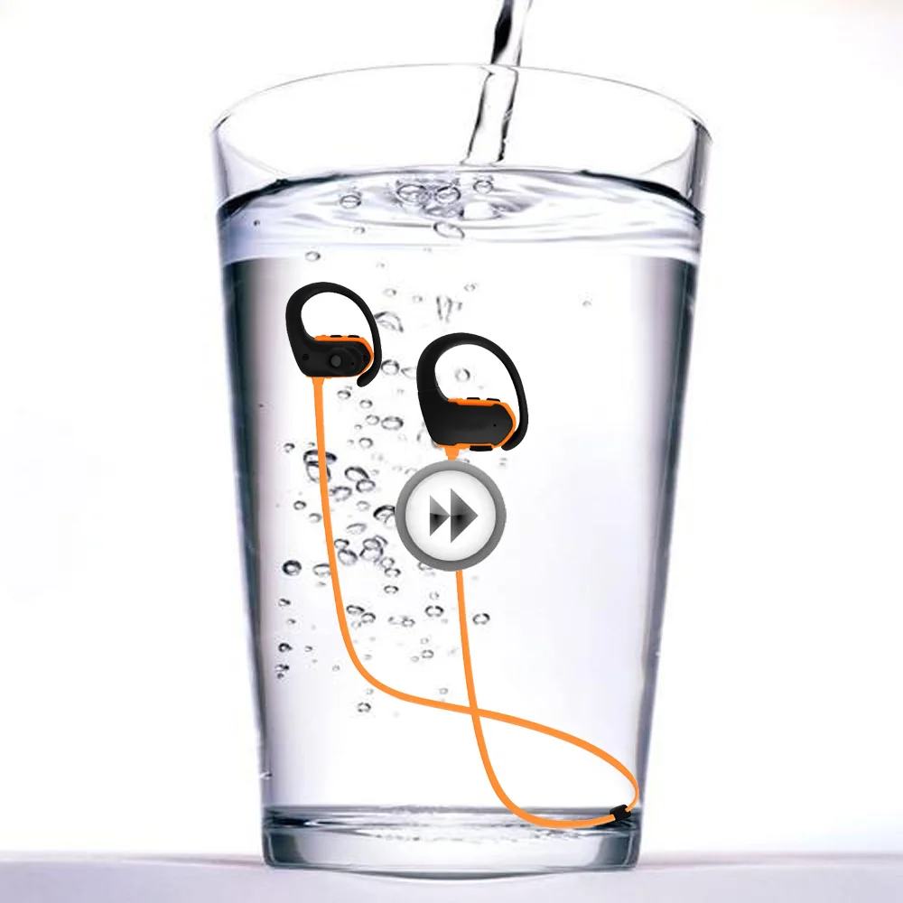 Высококачественные водонепроницаемые спортивные наушники с шумоподавлением