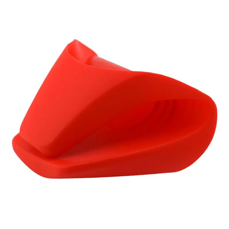 Силиконовые термостойкие Противоскользящие силиконовые перчатки с зажимом для