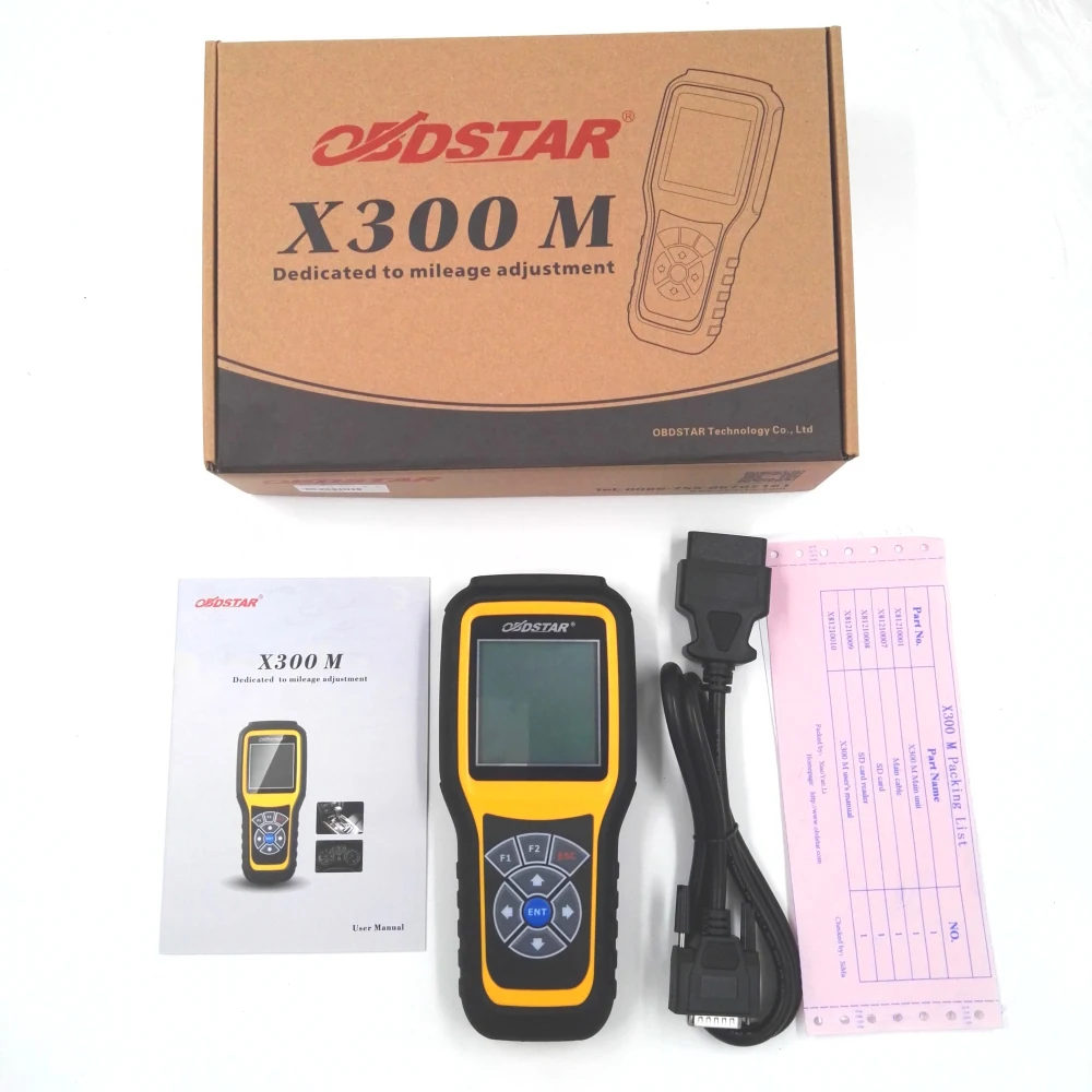 Коррекция одометра OBDSTAR X300M OBDII X300 M Настройка пробега диагностический инструмент
