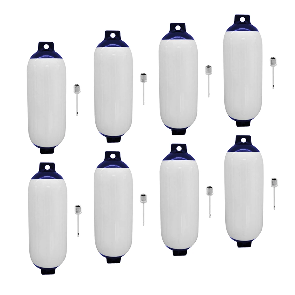 8 шт. виниловое крыло для лодки с защитой от УФ-лучей ребристый надувной бампер