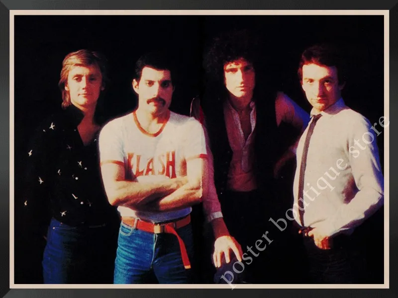 Queen Band музыкальный плакат на крафт-бумаге Фредди Меркьюри, Brian мая винтажная Высококачественная декоративная роспись стены стикер - Цвет: 15