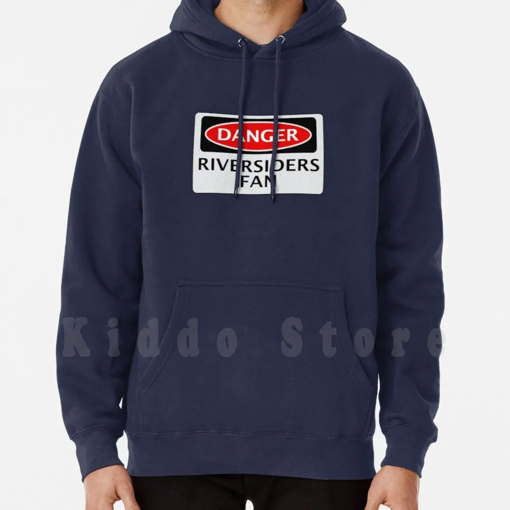 

Danger Blackburn Rovers , Riversiders Fan , Football Funny Fake Safety Sign Hoodie Long Sleeve English