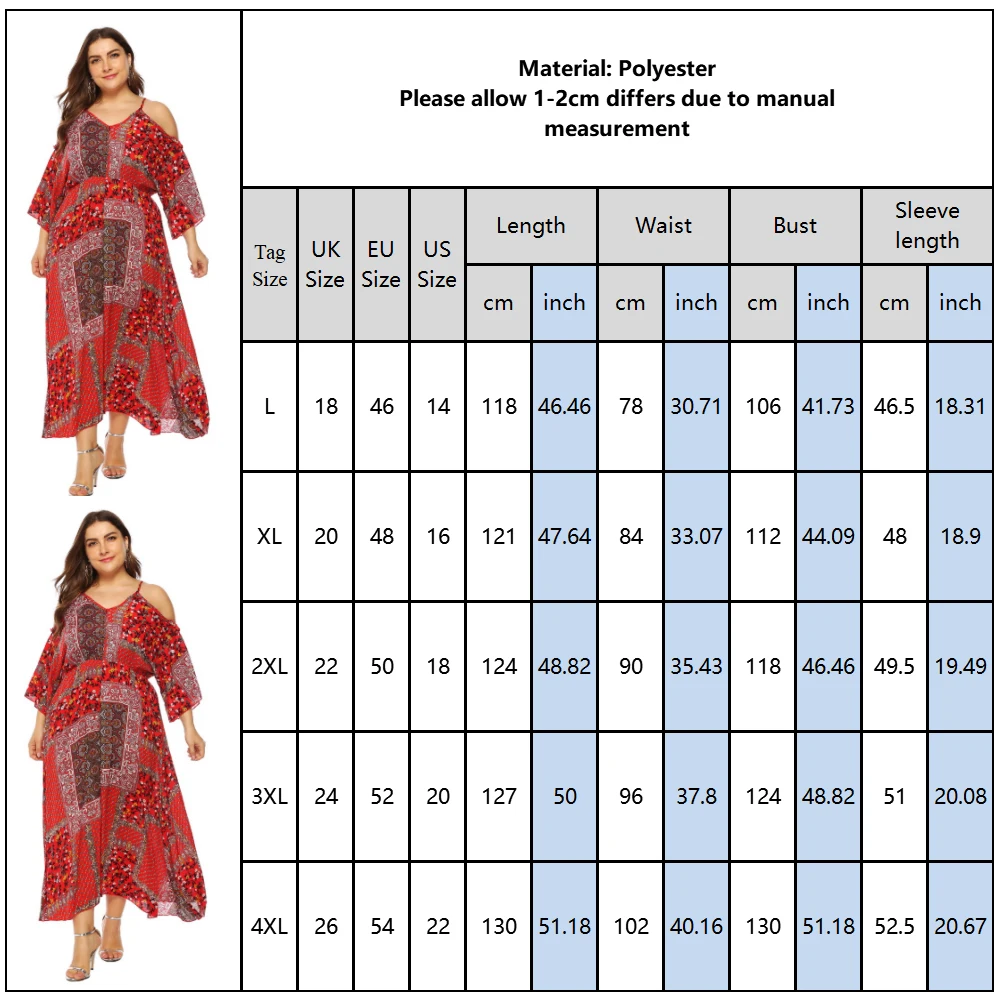 

Sales Womens Bohemian Vintage Ankle-Length Dresses Floral Print Dress Female Summer Sleeveless Beach vestidos 4XL Plus Size D30