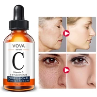 30ml vitamin c face serum long lasting moisturizing improve roughness lighten spots hyaluronic acid facial essences care tool