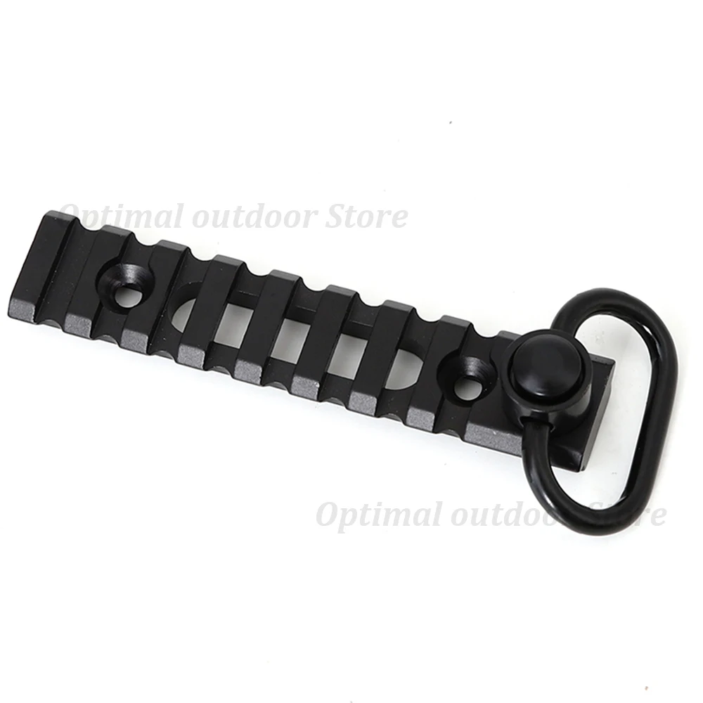 TOtrait Tactical QD Слинг поворотный 8 Слот Keymod рейка Пикатинни Вивер рейка с Слинг поворотный адаптер-ключ Пистолет Аксессуары