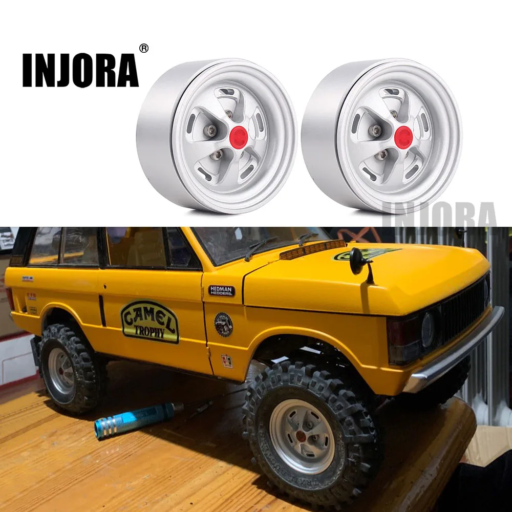 Injora 4 шт. металлическая классическая 1 9 обод колеса фитинги для 1/10 RC комплект