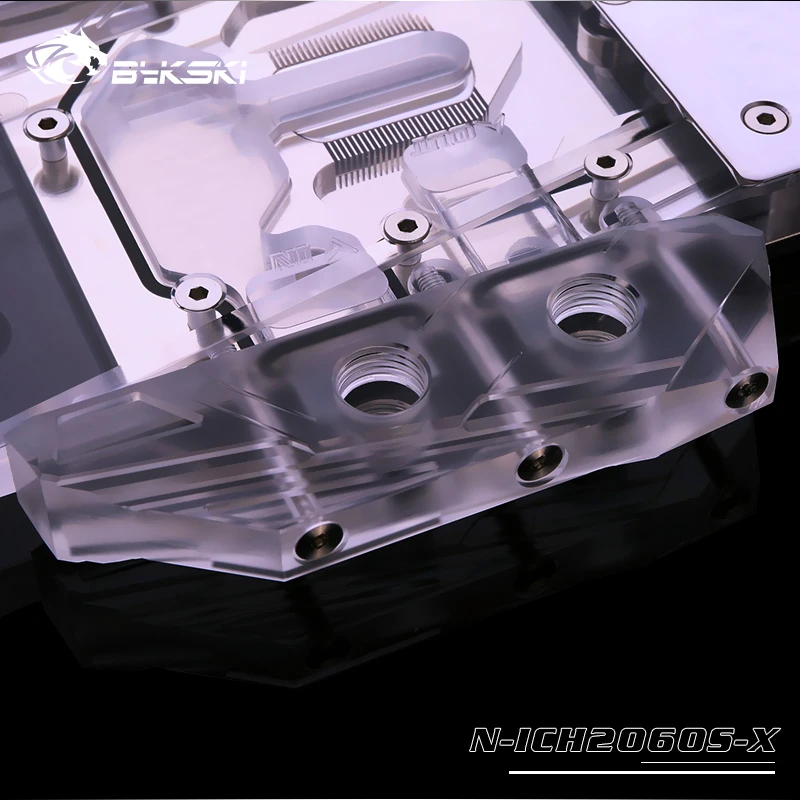 Bykski водоблок для Inno3D RTX2060/1660Ti ICHILL IceDragon Super Edition/медный радиаторный блок/3PIN 5V A-RGB/4PIN 12V RGB