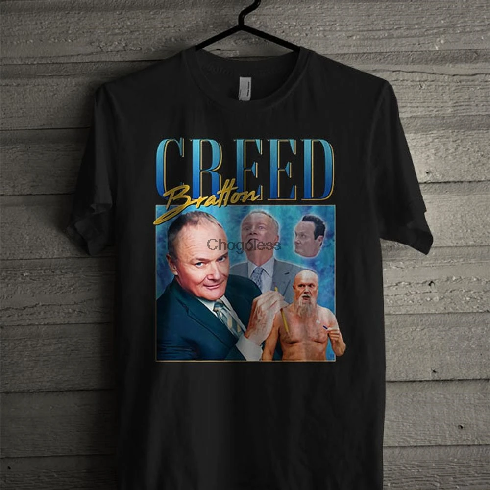 

Creed Bratton Homage T shirt Top Shirt Tee Funny The US Office TV Show 90's 80's