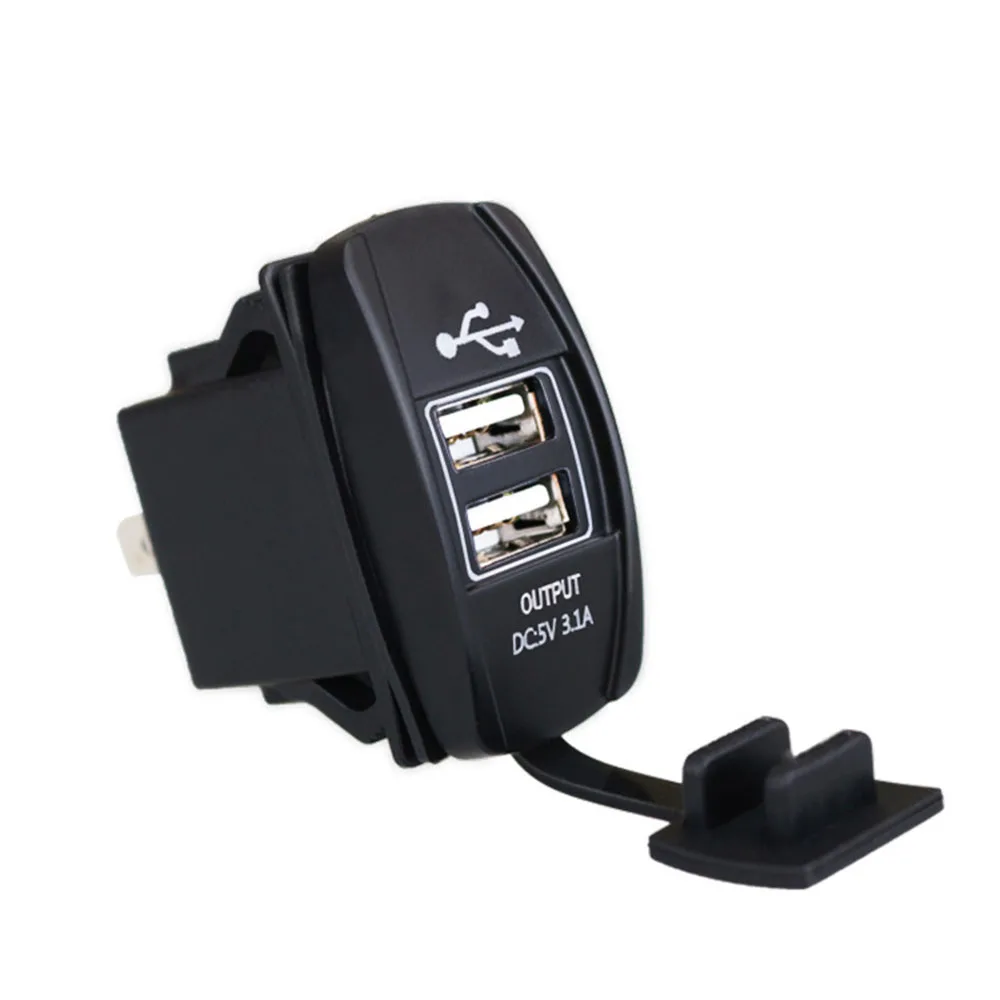 1 шт. 12 24 в 3 А зарядное устройство с двумя Usb разъемами адаптер питания