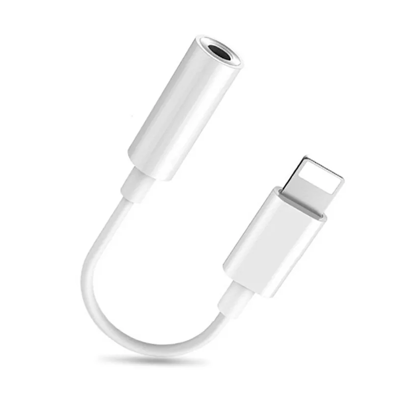 Переходник Lighting на аудиоразъем AUX 3 5 мм для iPhone 7 8 Plus X XR XS 11 Pro Max конвертер
