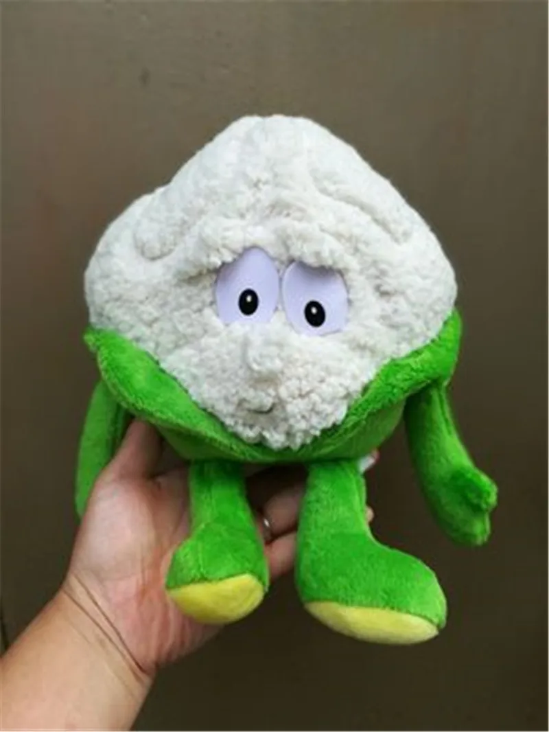 cauliflower Несколько стилей выбранные фрукты овощи арбуз Starwberry " Мягкие плюшевые игрушки куклы для подарок ребенку на Рождество - Цвет: cauliflower