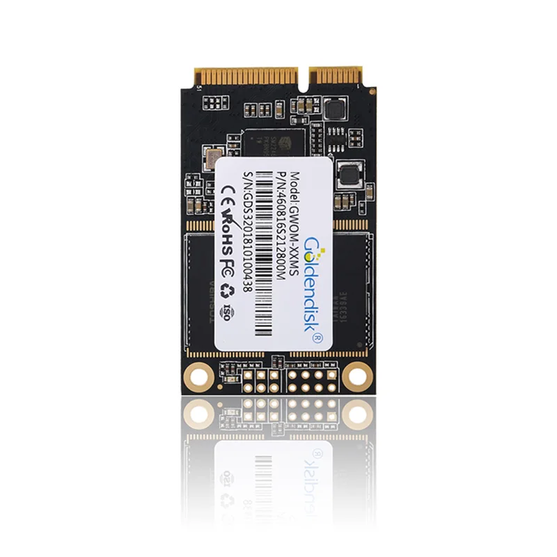 Goldendisk Новая акция 256gb msata 3 0 SSD твердотельный накопитель MINI PCIE SATA III 6 ГБ/сек.