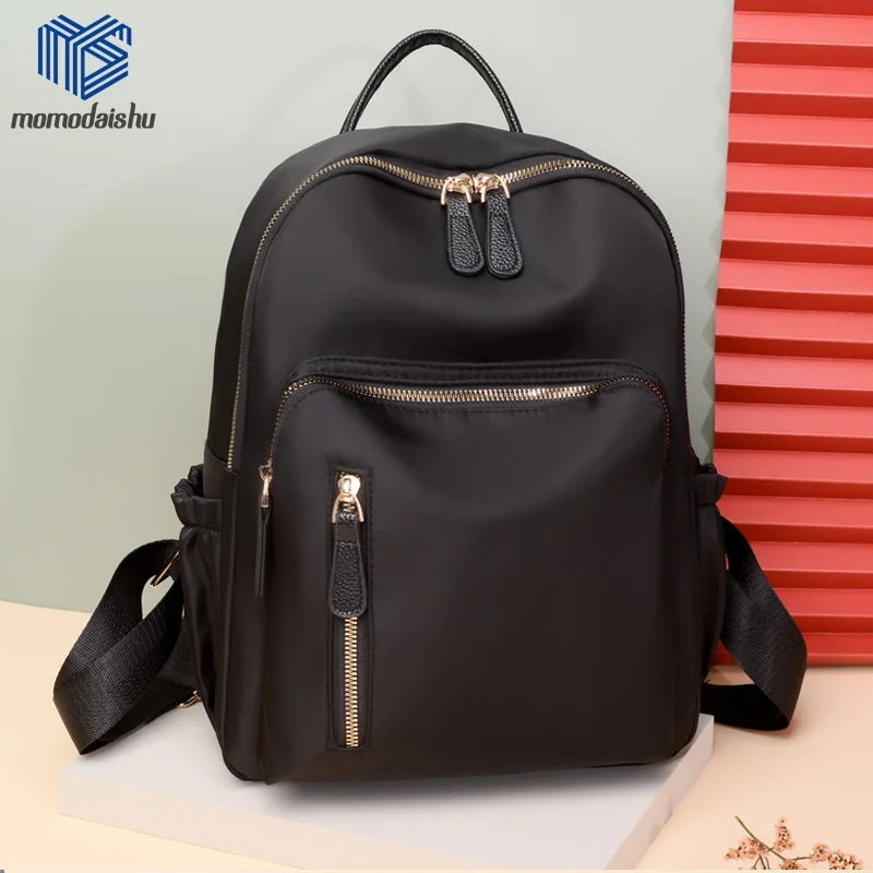 

2021 New Luxury Designer Women Travel Backpack Fashion Design Girls School Backapck High Quality Durable Fabric Women's Oxford