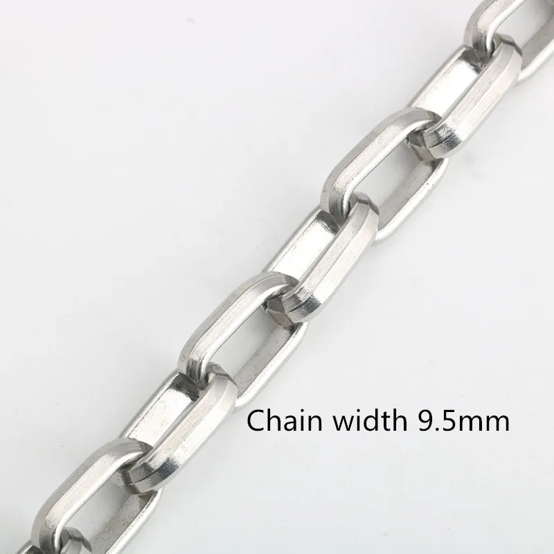 

Stainless Steel men bracelet bracelets for women couple bracelet punk Hip hop Large OT Buckle Bracelet