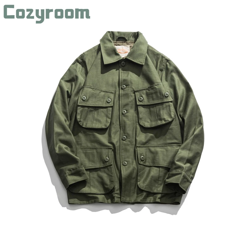 

Репродукция Cozyroom WW2 США воздушно-качающийся комбинезон M42 куртка парашютный военный костюм