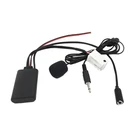 12-контактный AUX адаптер Bluetooth модуль MP3 Aux-in беспроводной автомобильный радиоприемник стерео Aux кабель адаптер для Peugeot