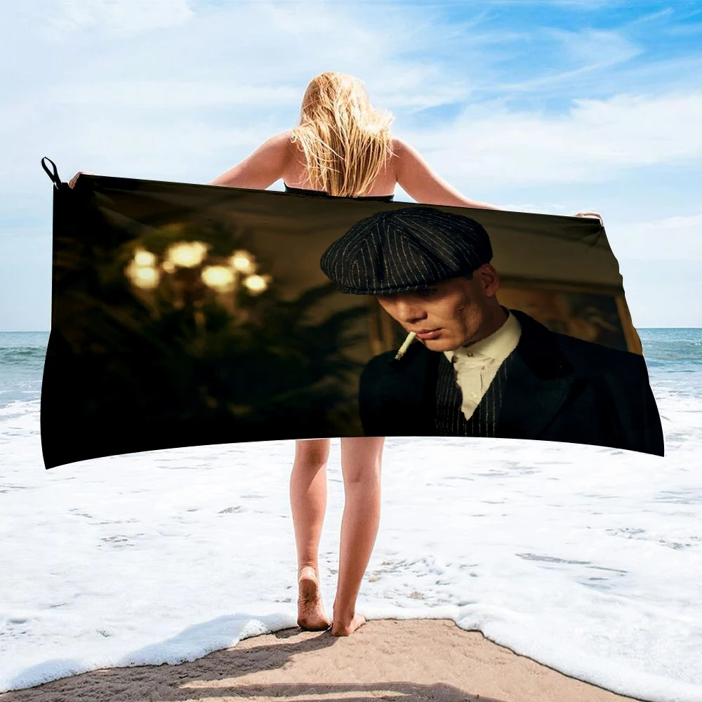 Банное полотенце из микрофибры Peaky Blinders пляжное Женская длинная шелковая юбка с