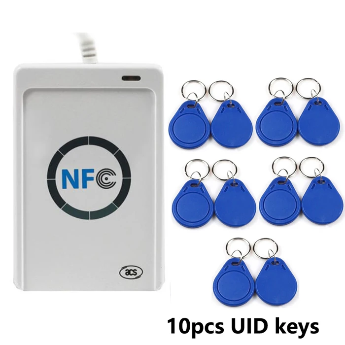 Writer 10keys LUCKING DOOR 13,56 МГц M1 считыватель карт писатель rfid Копир Дубликатор NFC RFID считыватель смарт-карт писатель - Цвет: Writer 10keys