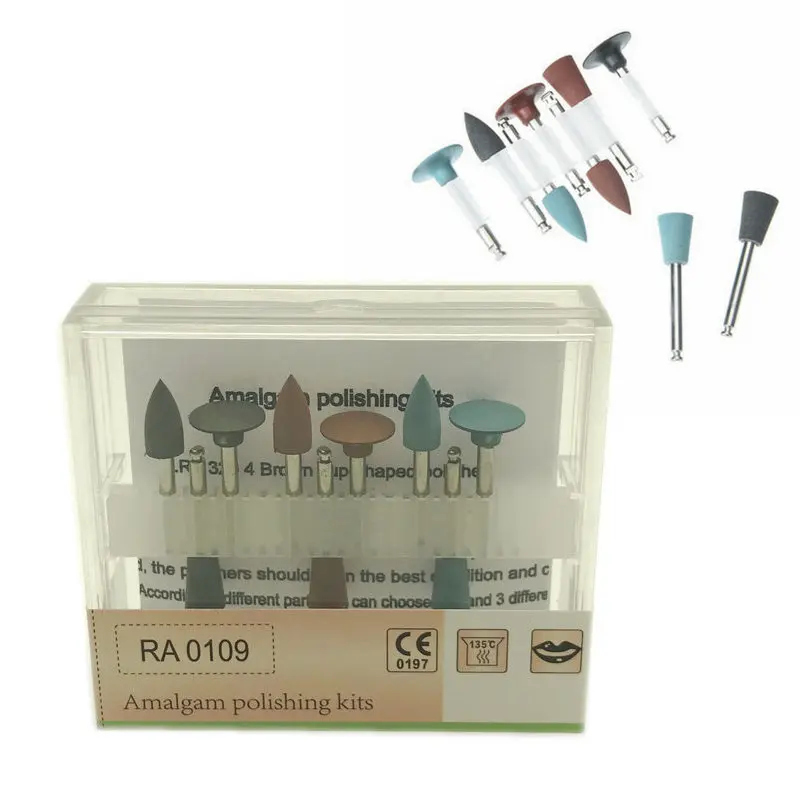 Стоматологическая Силиконовые полировальные RA 0109 для амальгамы и non драгоценных