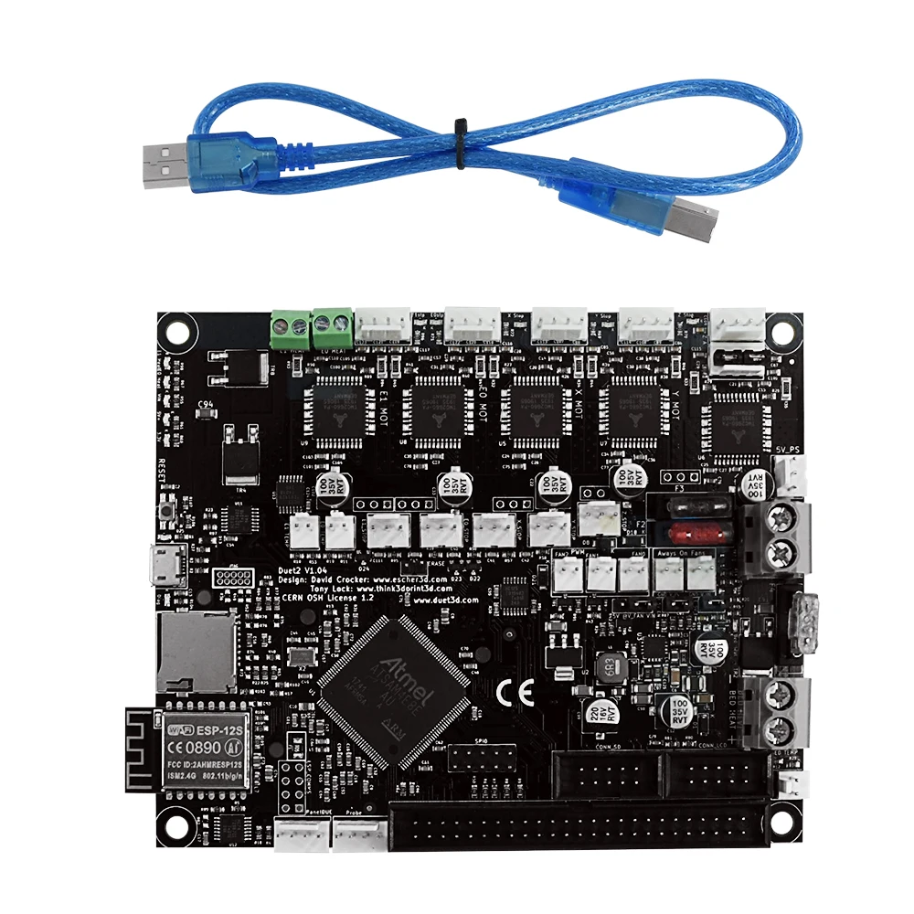 Makerbase 32-битная клонированная плата MKS Duet 2 Wifi V1.04 с сенсорным экраном 4 3 или 7 0 Pandue