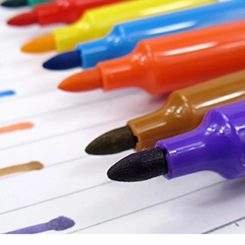 12 шт. цветная белая доска маркер ручка поп граффити чернил для рисования