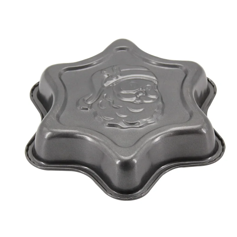 Форма для торта из углеродистой стали в форме рождественской звезды DIY торты хлеб