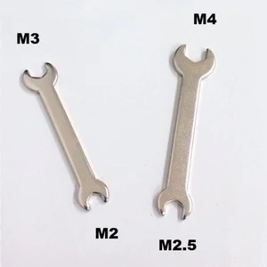 Гаечный ключ M4M3M2.5M2 с шестигранными гайками, мини-гаечный ключ для РУ FPV гоночного дрона, квадрокоптера, мультикоптера, вертолета, аксессуары сделай сам
