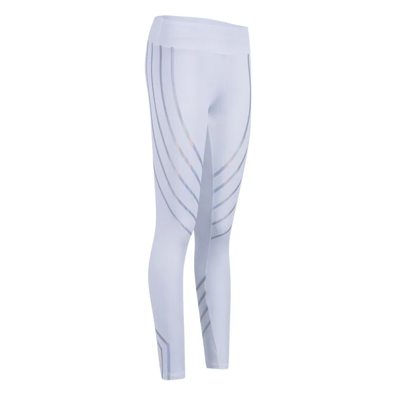 

Meihuida Women Fitness Pants Stretch Striped Slim Running Sport Leggings Female Elastic Stretchy Leggings Gym Wear