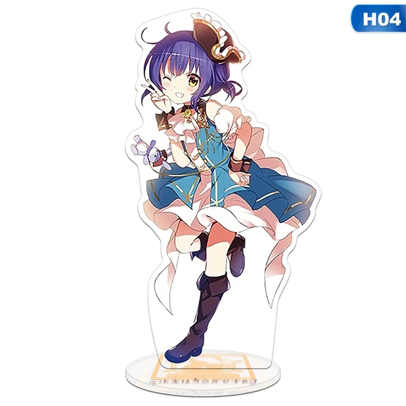 

21CM Japanese Anime Is the Order a Rabbit Double Side Acrylic Stand Figure Model Plate Holder Cake Topper Animation Desk Decor
